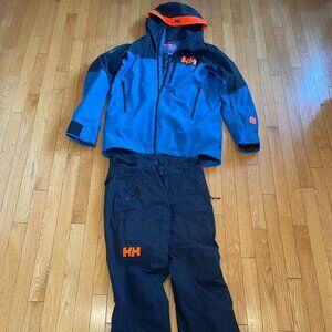 Helly Hansen Mens L Straightline Jacket and SOGN Pants